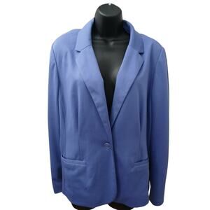 212 Collection Lavender Fitted Blazer w/ Pockets Lined Office Professional sz 18